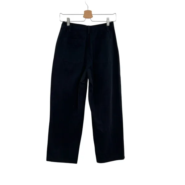 Aritzia Sunday Best Jaden‎ Pant High Waist Chino Utility Black Size 4 - Image 8