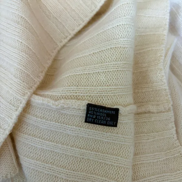 J. MCLAUGHLIN Lunet Cashmere Wool Turtleneck Sweater Pullover Buttons Small - Image 10