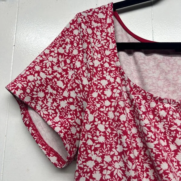 Torrid Maxi Dress Womens 1X Floral Stretch High Waist Cottagecore Fairy Modest - Image 4