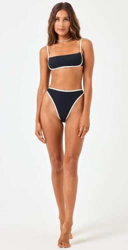 L*Space Ribbed Hazel Bikini Top, Size Medium, $92 - Image 6
