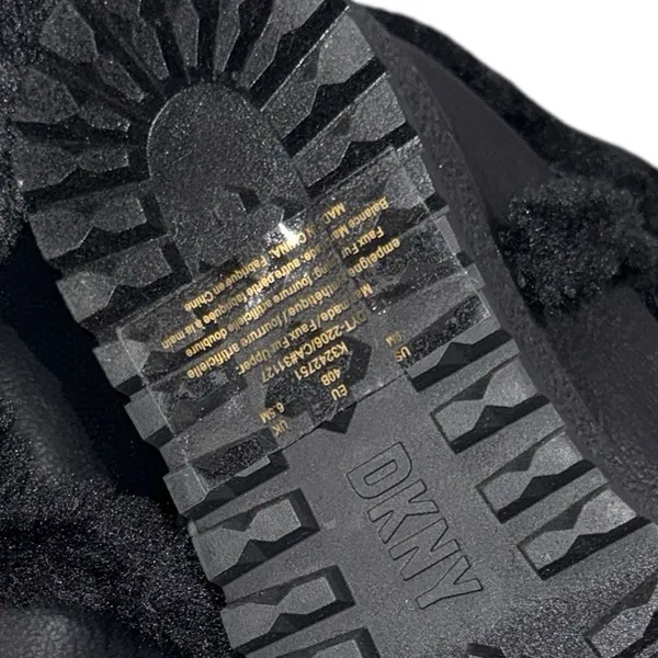 NEW $179 dkny sancia boot Faux Fur Lined Platform 9 - Image 7