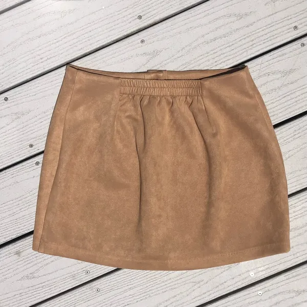 Tan Skirt! Size M - Image 4