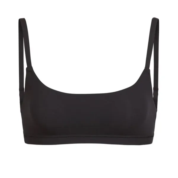 SKIMS Fits Everybody Scoop Bralette Size S NWOT‎ Onyx black - Image 6