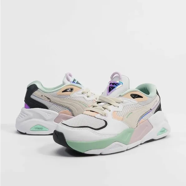 PUMA TRC Mira Dimensions Sneakers In White/‎ nimbus Cloud Size 8 - Image 2