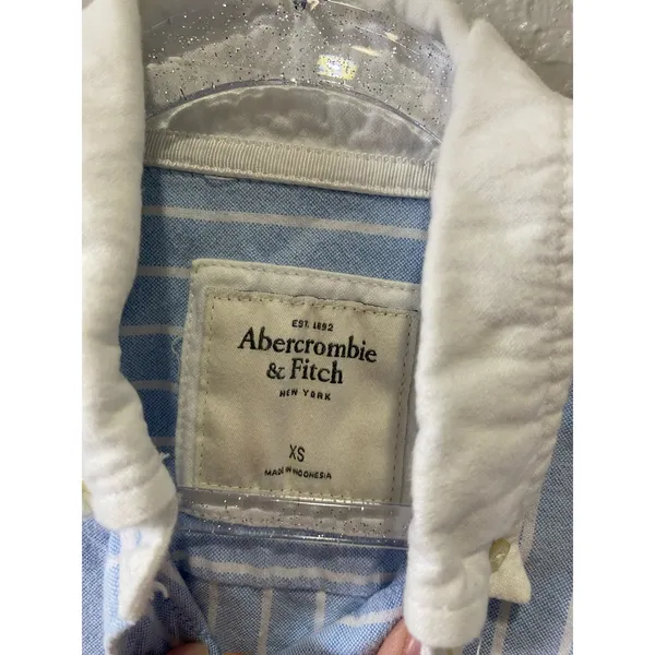 Abercrombie & Fitch Long Sleeve Shirt Size XS y2k 2000's - Image 3