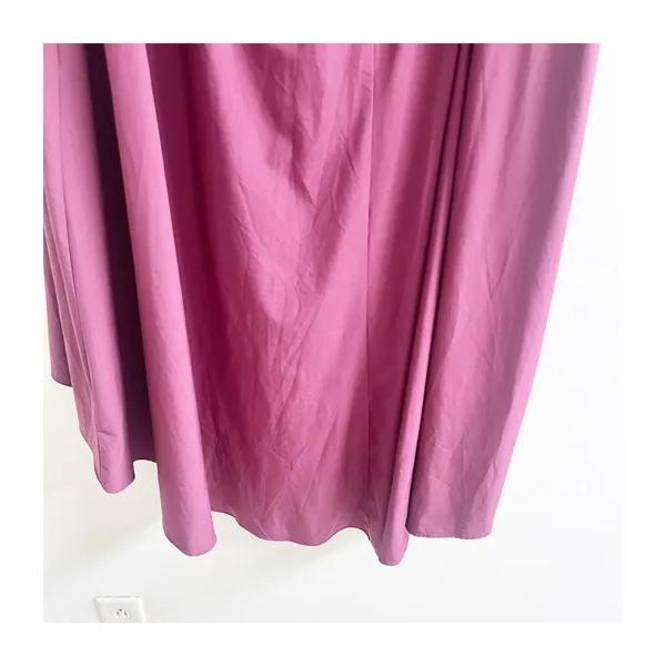 Halara Breezeful Midi Skirt Women 3X Burgundy High-Waisted Asymmetrical Cocktail - Image 4