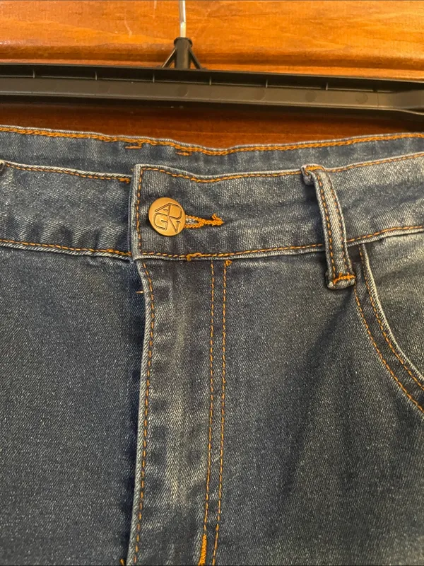 Women’s stretch denim Barrel jeans size L Blue Size L - Image 2