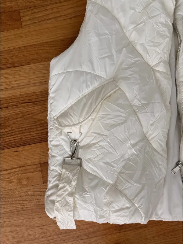 Puffer vest White - Image 2