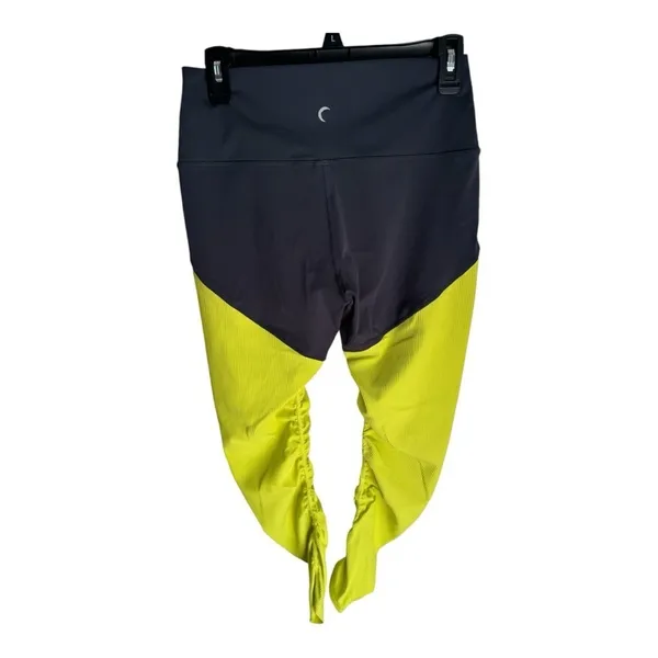 Zyia Active Parallel Luxe Neon Yellow Leggings - Image 3