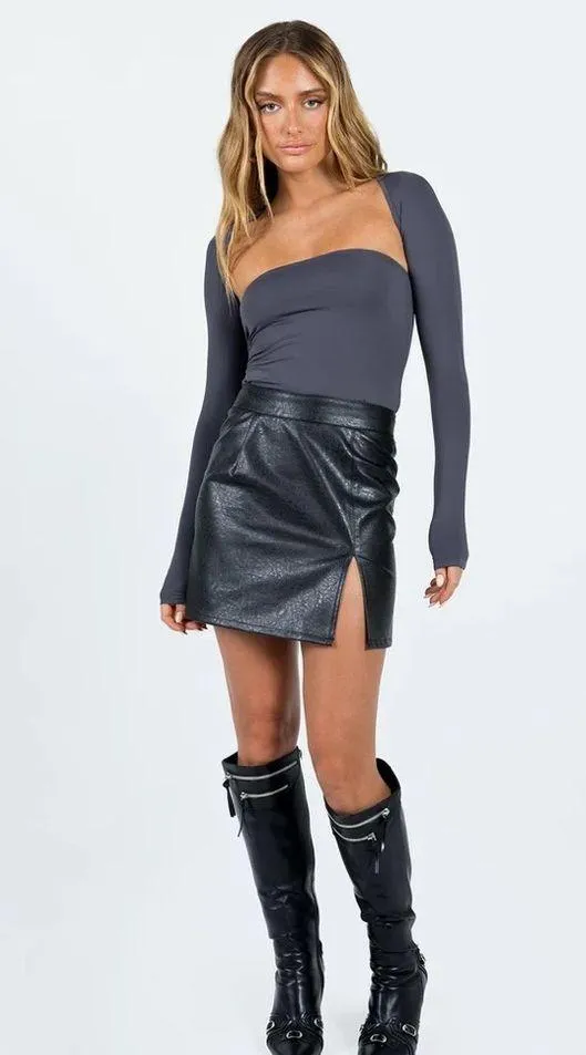 Lioness The Rizzo Mini Skirt Black - Image 9