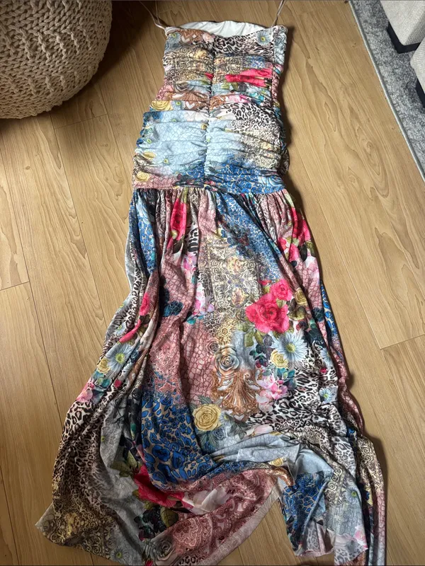 AFRM Denise Strapless Tube Maxi Dress - Image 4