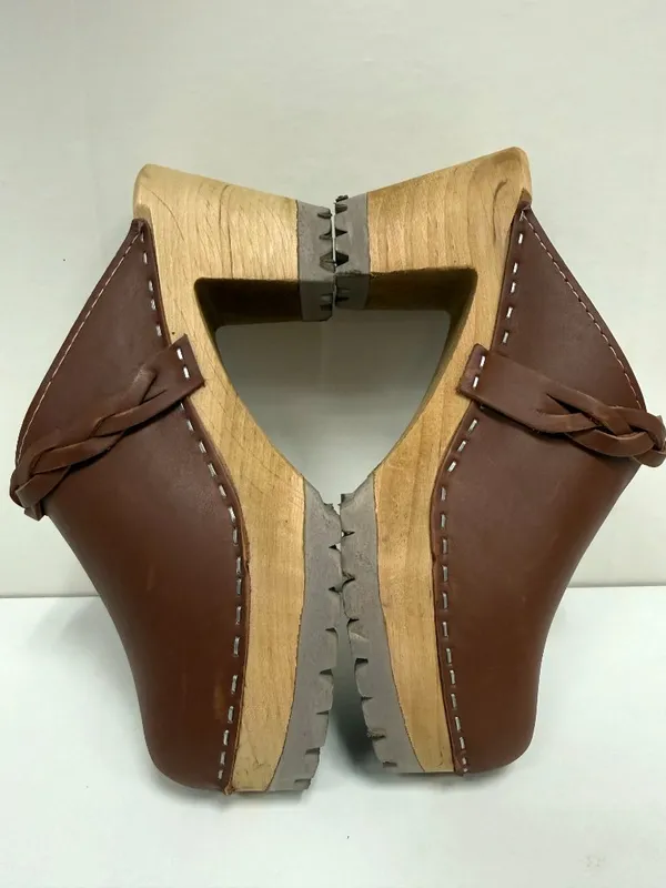 MIA Leather Elsa Mules - Image 6