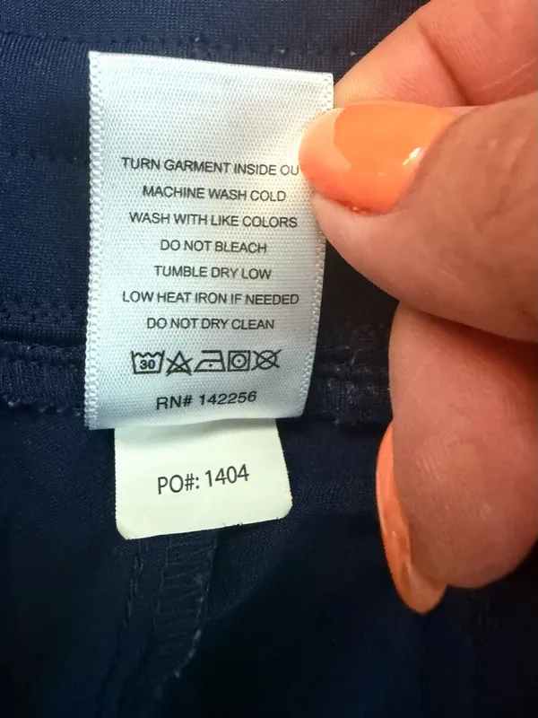 FIGS Technical Collection Scrub Jogger Pants | Women’s Small Petite | Navy Blue - Image 4