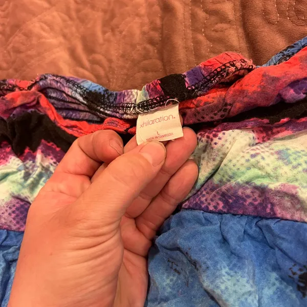Xhilaration Multicolor Strapless Zigzag Print Tube Top - Image 3