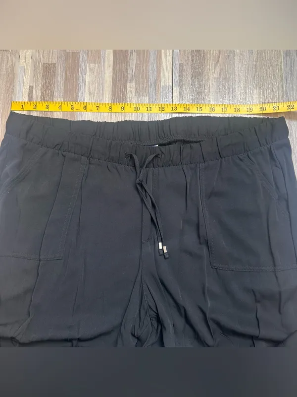 Old Navy Black Drawstring Jogger Pants Women’s size XXL - Image 5