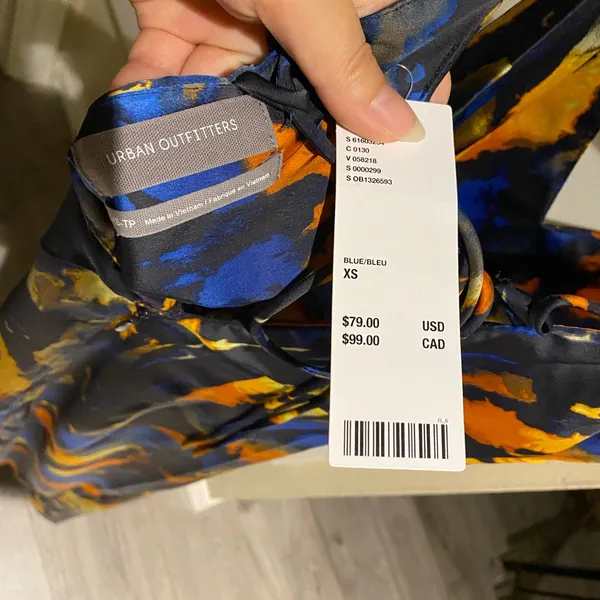 NWT urban outfitters satin midi dress - Image 6