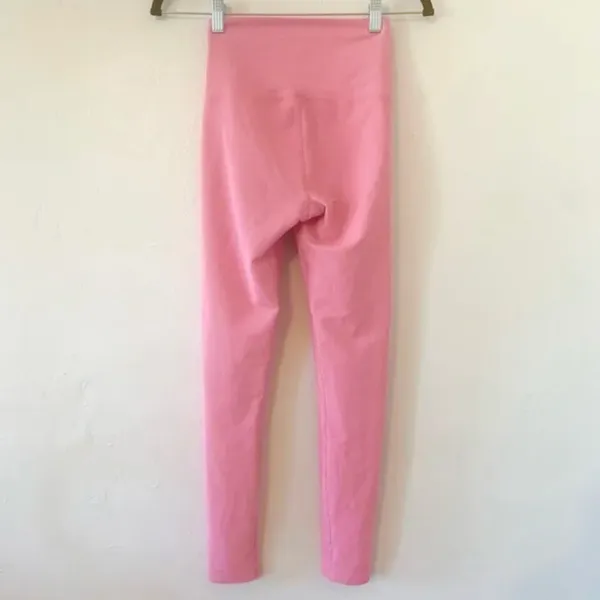 LoveShackFancy X Beach Riot Ayla Ribbed High Rise Legging in Carnation Size XS - Image 3