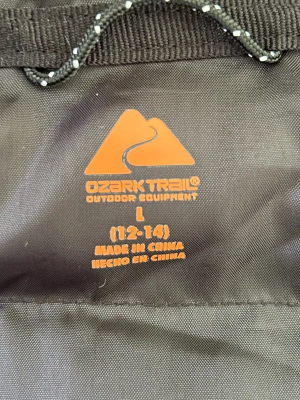 Ozark Trail Black Puffer Jacket Size L - Image 6