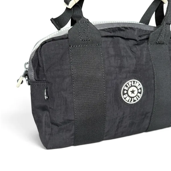 NWOT Genuine Kipling Esmy Women's Satchel Hand Bag Mini Tote Black *READ - Image 2