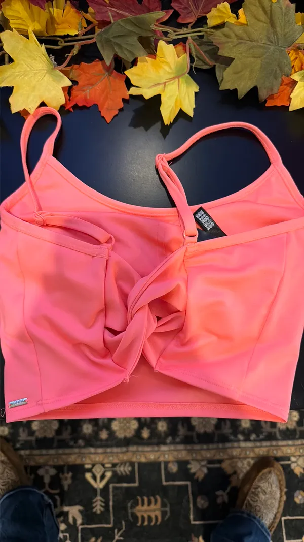 PINK Victoria's Secret Sports Bra Pink - Image 2