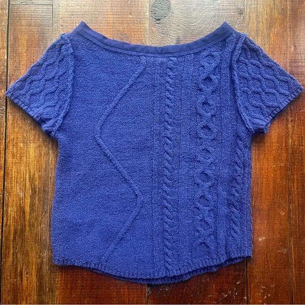 Free people cotton blend spring sweater top - Image 3