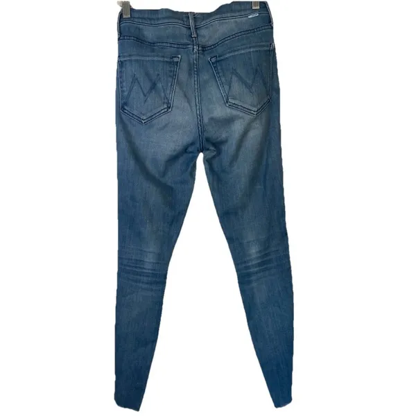 MOTHER Vamp Fray Jeans In Crack The Whip‎ Wash Women’s Size 26 Preppy Classic - Image 9