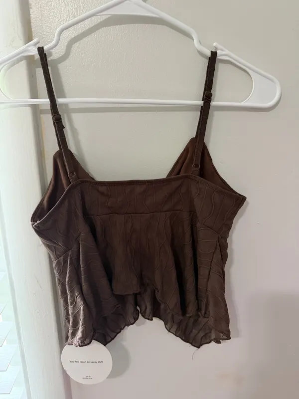 Brown Cami Top Shein - Image 2