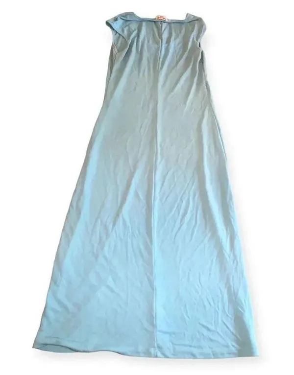 Y2k fitted aquamarine dress Size M - Image 3