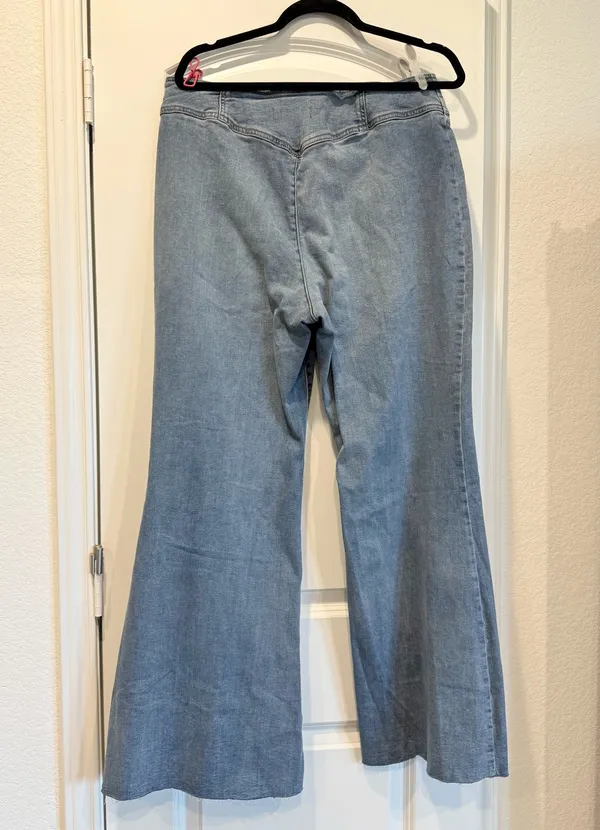 Free People Curvy Flare Jeans - Image 5