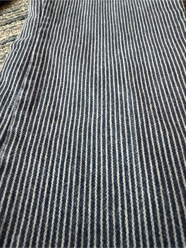 Devine Rights of Denim Y2K Pinstripe Jeans 27x29 Mid Rise Flare - Image 4