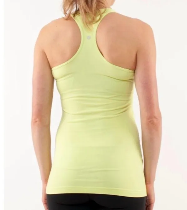 Lululemon Cool Racerback Wild Lime Size 4 Neon Yellow-Green - Image 2