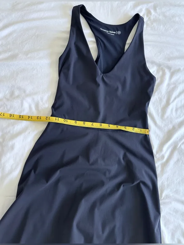 NWOT Outdoor Voices Volley Dress - Black - XS - Image 10