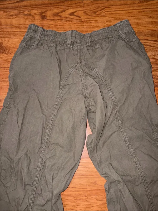 BDG Y2K Olive Utility Cargo Pants with Elastic Cuffs - Image 7