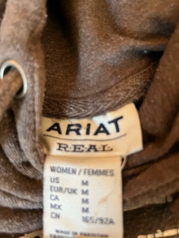 Brown Ariat women’s sweatshirt - Image 3