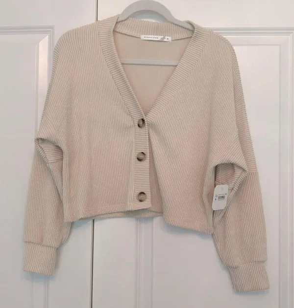 Altar'd State Aida Ribbed Button Down Top - Image 2