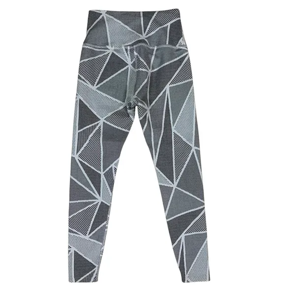 Beyond Yoga Black White‎ Geometric Print High Waist Leggings Activewear Medium - Image 3