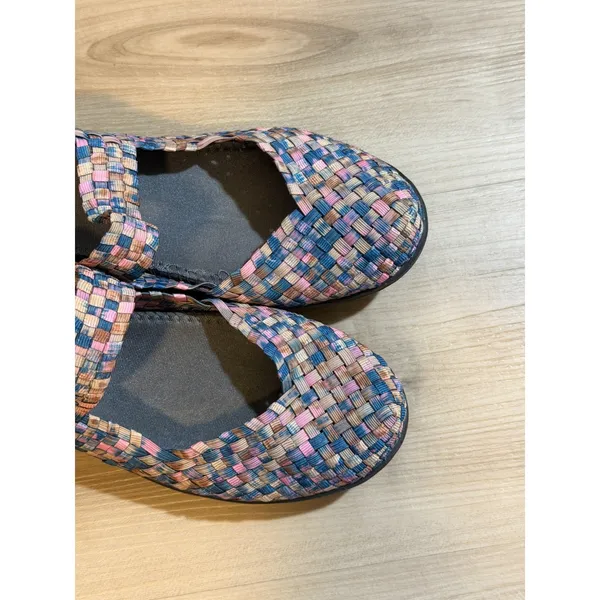 Cobb Hill Mantra Mary Jane Shoes Womens 9 Multi Color Woven Comfort Walking - Image 4