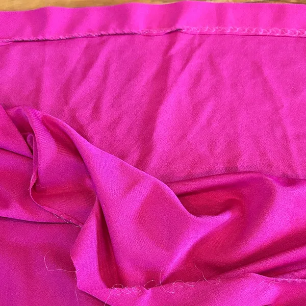 Vintage 70s 80s Pink and White Short Sleeve Midi Dress - Image 16