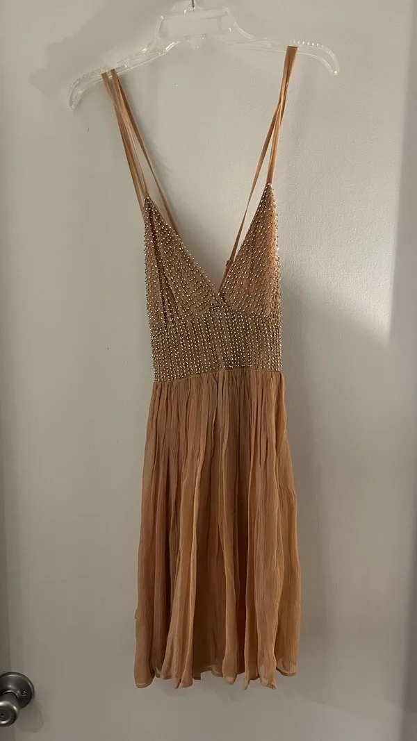 Free People Like A Diamond Beaded Dress - Size 6 - Image 2