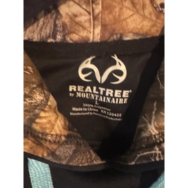 RealTree Women's hoodie sweatshirt size large‎ - Image 3