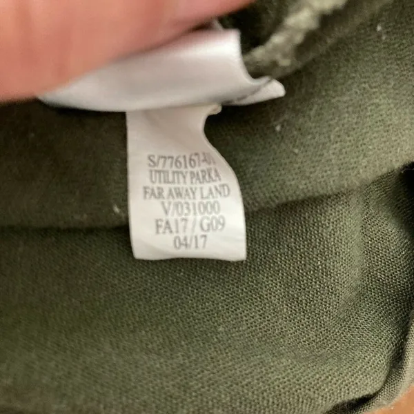 Old Navy 100% Cotton Olive Safari Utility‎ Jacket - Image 8