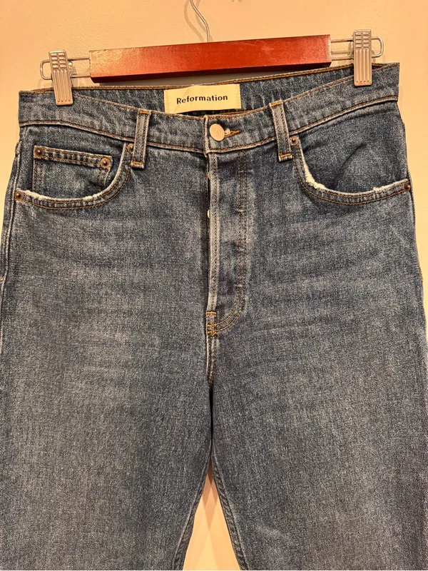 Reformation Serena High Rise Skinny Jeans - Image 5