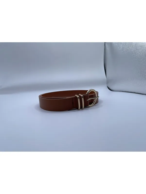 3 Pack Women's Leather Belts For Jeans Dresses Ladies Belt For Pants With Gold - Image 8