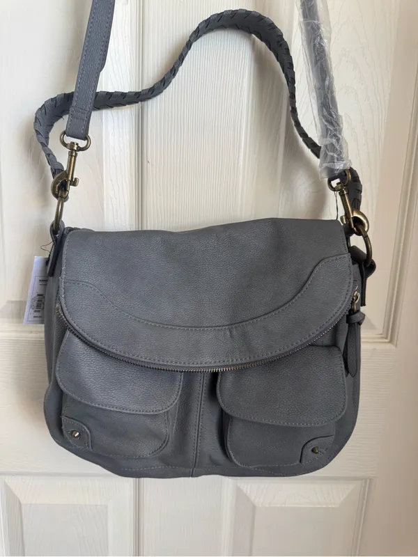 Sonoma Blue/Gray Crossbody Purse - Image 3