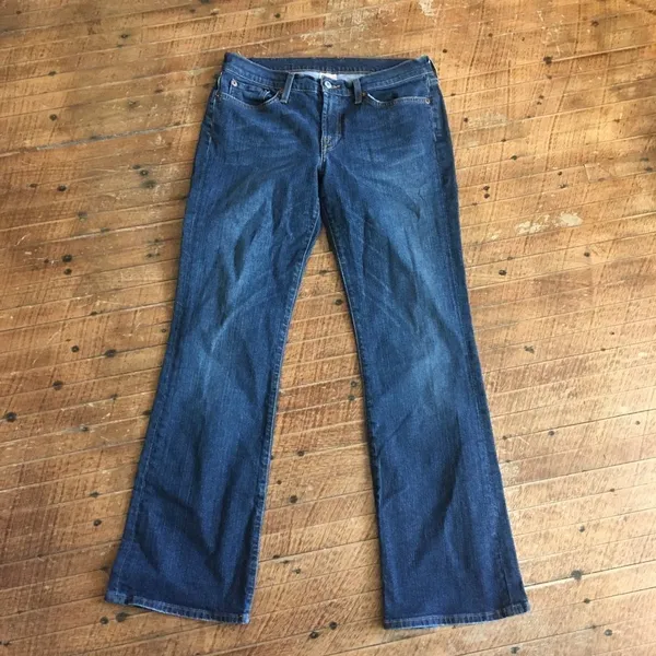 Lucky Brand low rise flare, size 10 jeans - Image 2