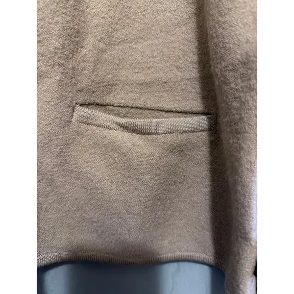 Woolrich Womens Khaki Full-Zip Wool‎ Jacket XL With Pockets - Image 4