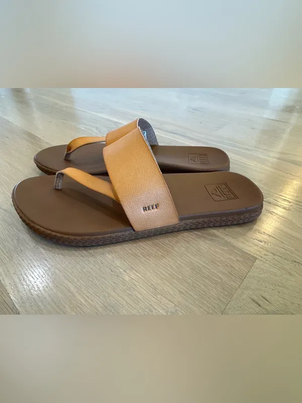 Reef Cushion Sol women's sandals natural size 9 - Image 8