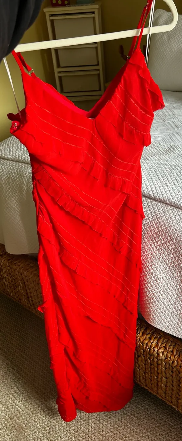 Princess Polly Lars Maxi Dress Red - Image 5