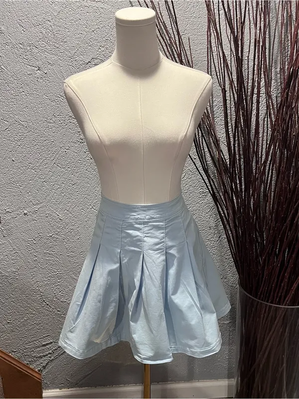 🌸AMERICAN EAGLE BLUE PLEATED MINI SKIRT SIZE 6🌸 - Image 2