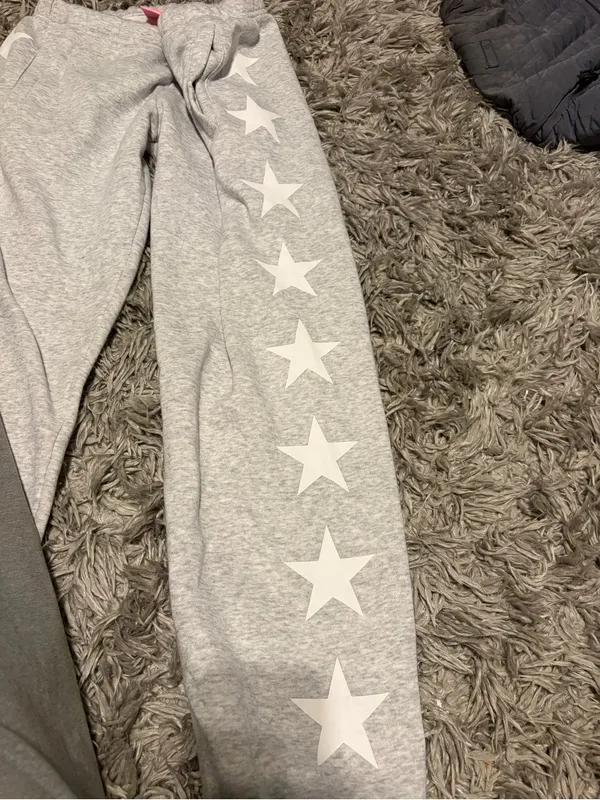 NWOT STARFIT Gray Star Hoodie and Sweatpants Set - Image 9